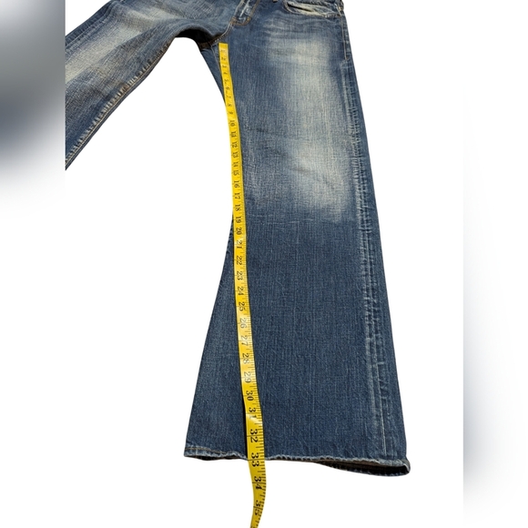 Guess Cliff Bootcut Men's Jeans Relaxed Fit Flap Pocket 36x33 - Picture 11 of 11